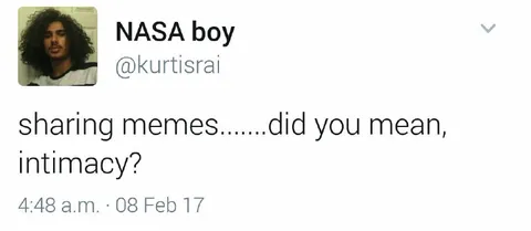 Sharing Memes Means Intimacy