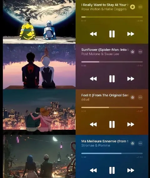 Four Songs, Four Emotional Scenes