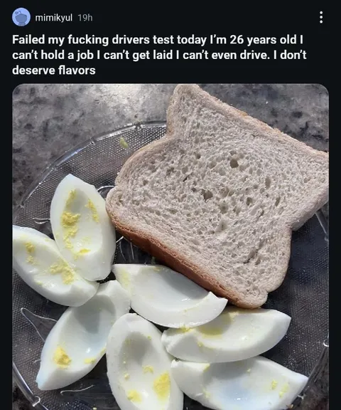 Failed Driving Test Breakfast