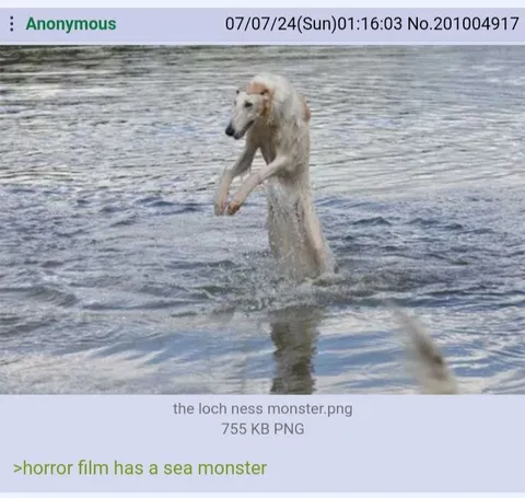 Horror Film Sea Monster