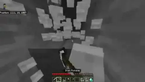 Minecraft Crushed by Anvil