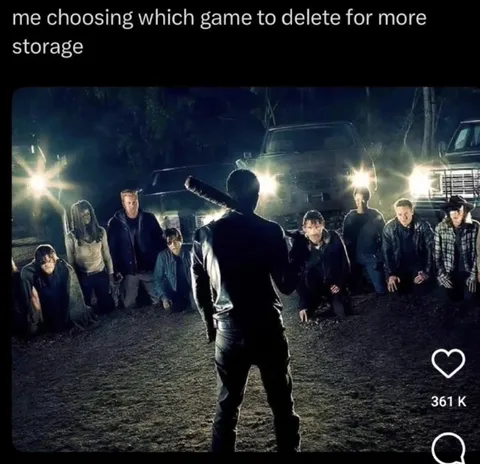 Choosing Which Game to Delete
