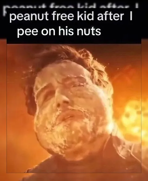 Peanut-Free Kid Gets Peed On