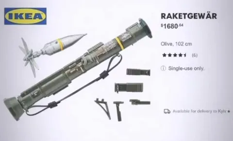 IKEA Rocket Launcher Listing