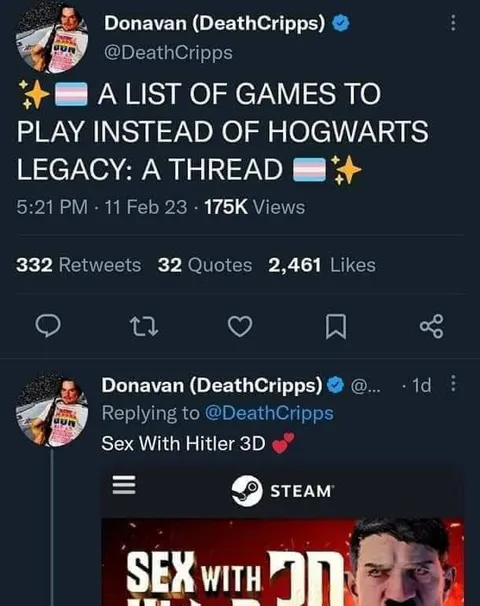 Games Instead of Hogwarts Legacy