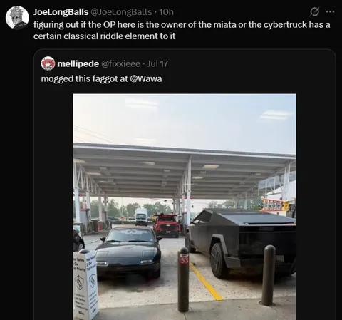 Miata or Cybertruck Owner Riddle