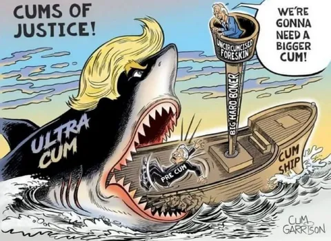 Shark of Justice Needs a Bigger Cum