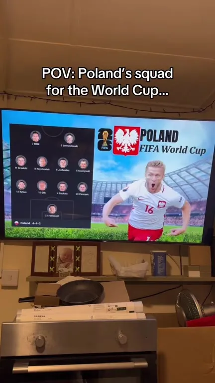 Poland's World Cup Squad Drinks
