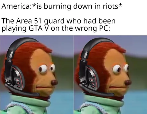 Area 51 Guard Played GTA V