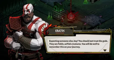 Kratos Warns Against Trusting Gods