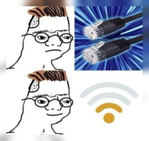 Проводной интернет лучше Wi-Fi