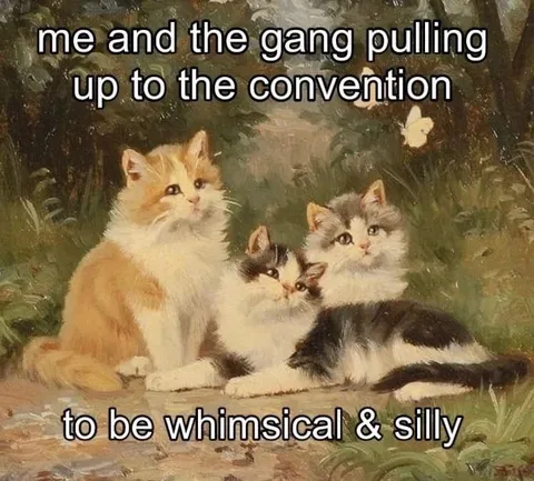 Me and the Gang at the Convention