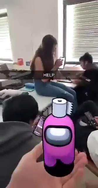 Among Us Character Desperately Needs Help