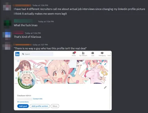 Anime LinkedIn Profile Gets Interviews