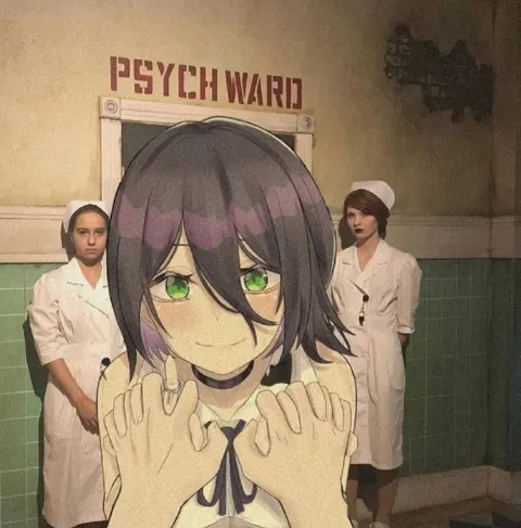 Anime Girl at the Psych Ward