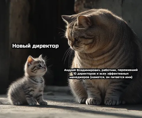Новый директор и старый менеджер