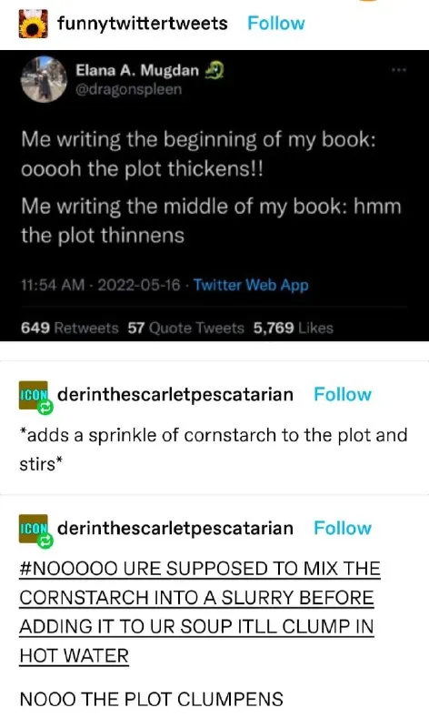 The Plot Thickens Then Thins