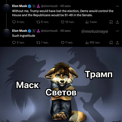 Маск, Трамп и Светов