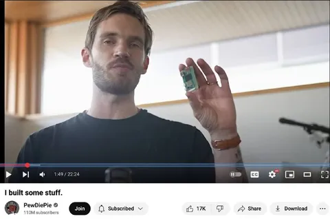 PewDiePie Built Some Stuff