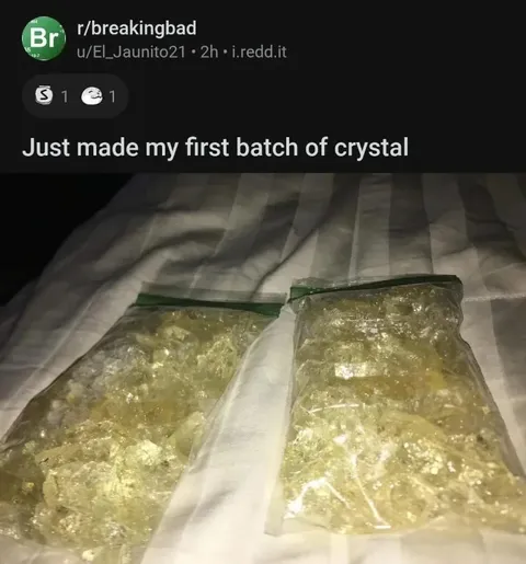 First Batch of Crystal