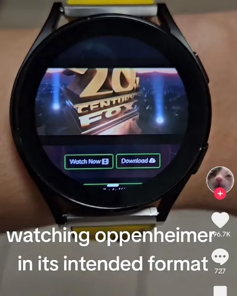 Oppenheimer on a Smartwatch