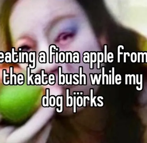 Fiona Apple Kate Bush and Björk