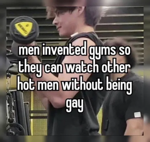 Men Invented Gyms