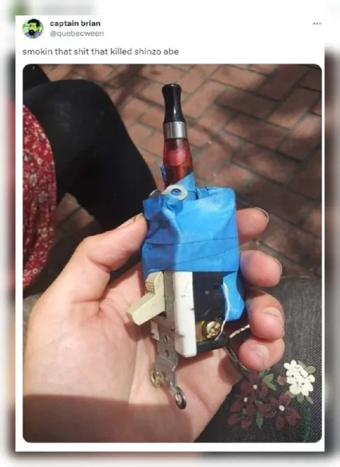 Smoking the Shinzo Abe Killer