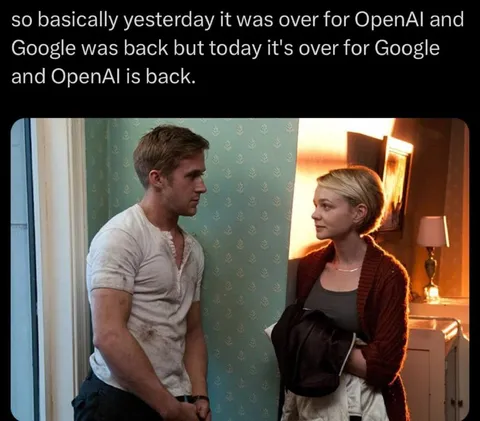 OpenAI and Google Take Turns