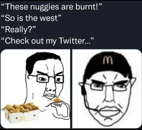 Burnt Nuggets Twitter Flex