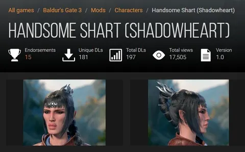 Handsome Shart Shadowheart