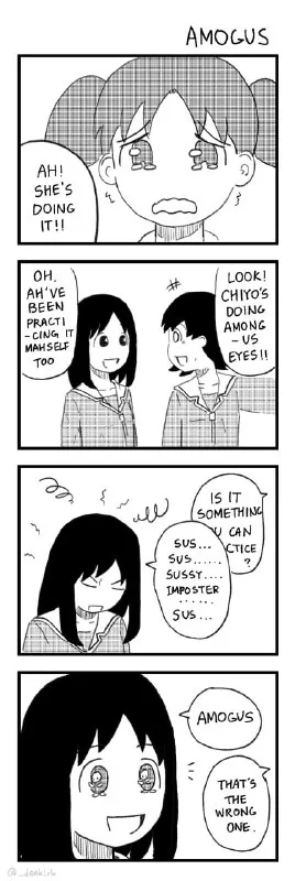 Amogus Eyes Wrong One