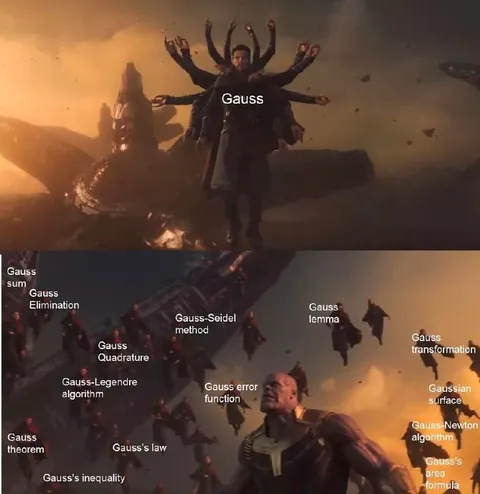 Gauss Everywhere