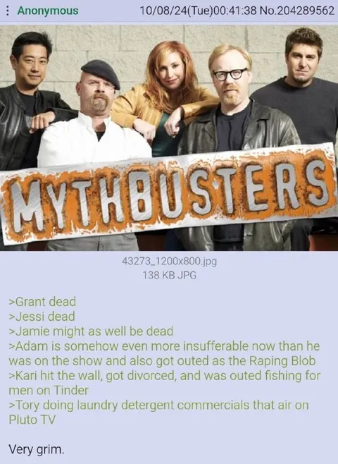 The Grim Fate of MythBusters