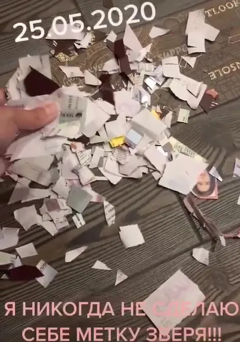 Я никогда не сделаю метку зверя