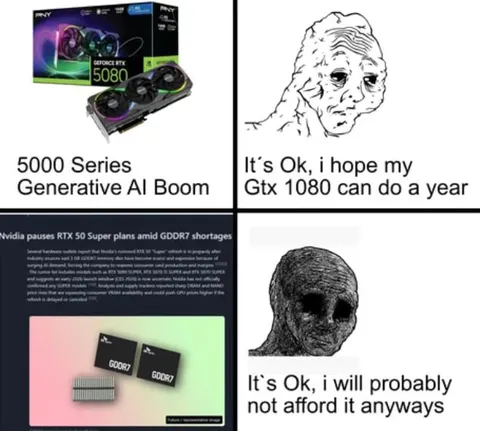 RTX 50 Series GPU Shortage