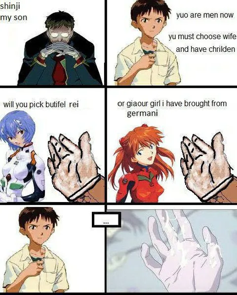 Shinji Must Choose His Wife