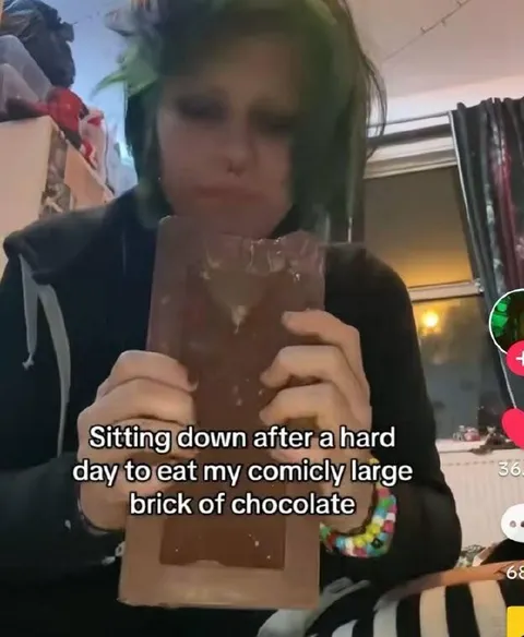 Comically Large Chocolate Brick