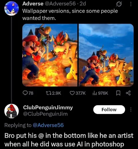 AI Wallpaper Artist Callout