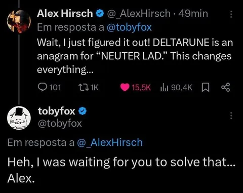 Deltarune Neuter Lad Anagram