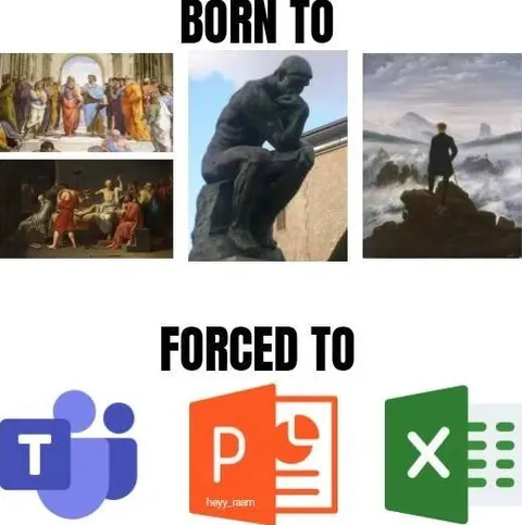 Born to Think, Forced to Work