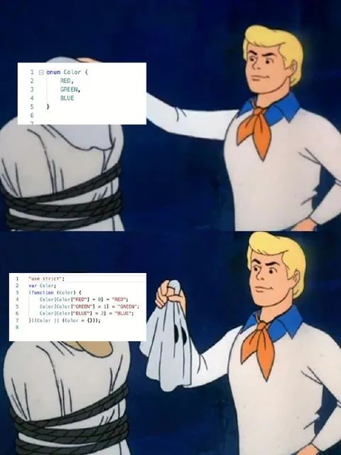 TypeScript Enum Reverse Mapping