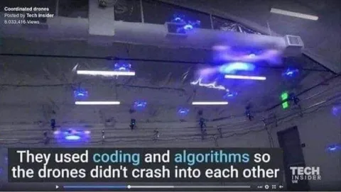 Drones Using Coding and Algorithms