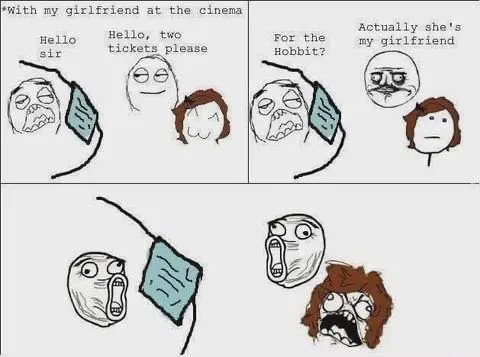 Girlfriend at the Cinema