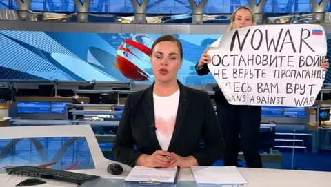 Прямой эфир против войны