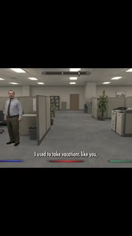 Skyrim Player Finally Wakes Up