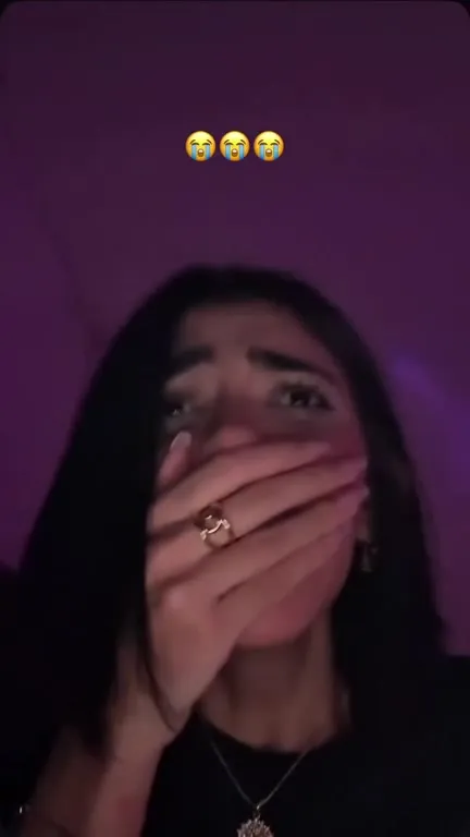 Crying Woman Reveals Job Application