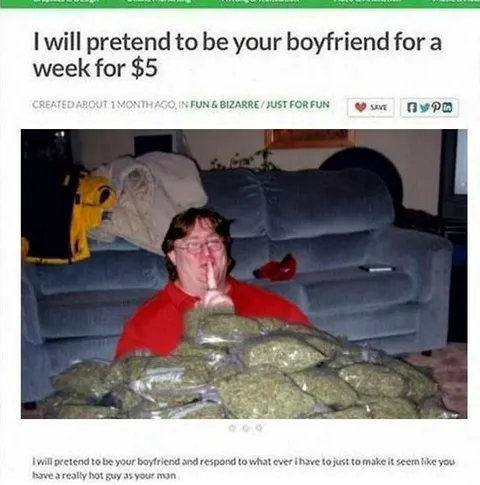 Boyfriend for a Week for $5