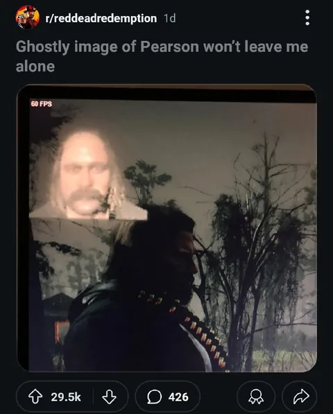 Ghostly Pearson Won’t Leave Me Alone