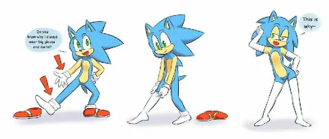 Sonic Explains the Big Gloves